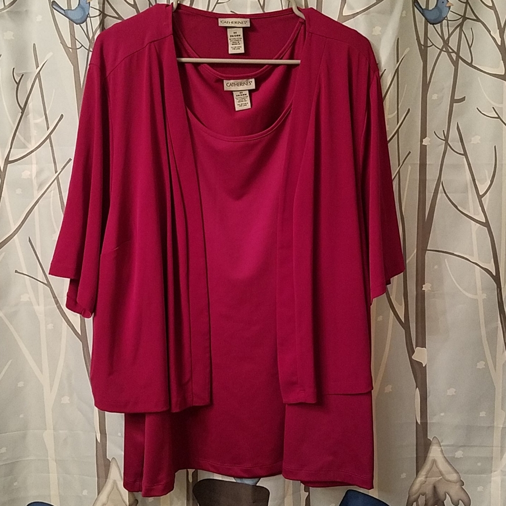 2 piece top
